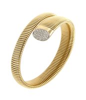 Armband Antorà Dame in Gelbgold Diamante 0.45 Ct 5843 - 5843